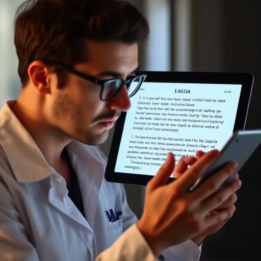 A linguist analyzing Italian text on a computer
