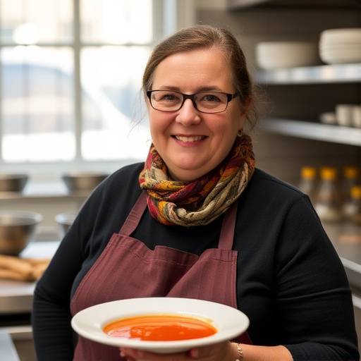 Professor Sofia Lombardi, Culinary Arts Instructor